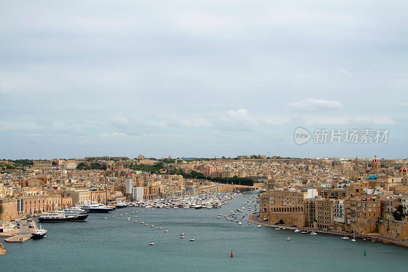 马耳他Senglea Vittoriosa船坞